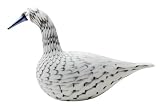 iittala Birds of Toikka Mouthblown Glass Bird, Gray Whooper Swan