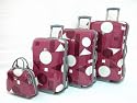 International Traveller Shiny Eclipse 4-Piece Luggage Set - CLOSEOUT