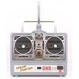 FM 4 Channel Transmitter w Crystal Batt, JR, Black by Grand Wing System U.S.A.