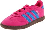 adidas Originals Samba Retro Sneaker (Infant/Toddler),Radiant Pink/Sharp Blue/Sharp Blue,9 M US Toddler