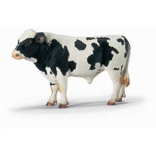 Childrens Toyshop  Toys : Holstein Bull Toy, 5.51"