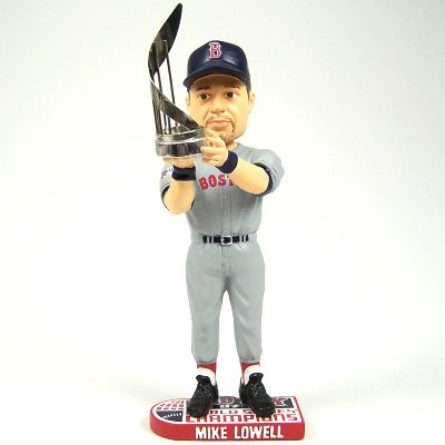Buy BOSTON RED SOX MIKE LOWELL 07 WS MVP BOBBLEHEAD BOBBLE by Forever Collectibles