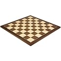 19.7 Inch Walnut and Maple Chess Board