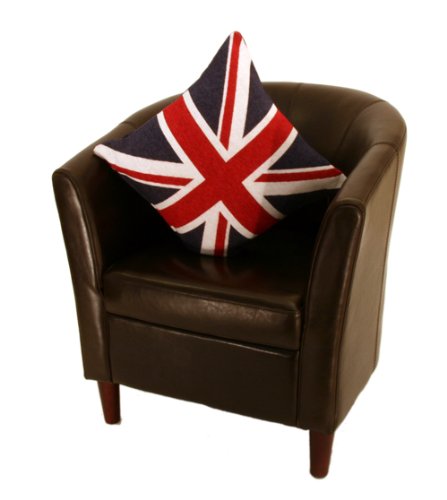 2x LUXURY CHENILLE UNION JACK CUSHIONS