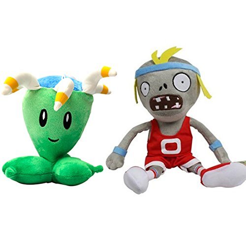 Toyswill® Plants Vs Zombies 2 Series Pole Vaulting Zombie Plush Toy