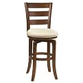 Hemstead Swivel Counter Stool - Brown