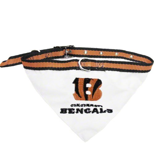 Cincinnati Bengals Dog Collar Bandana