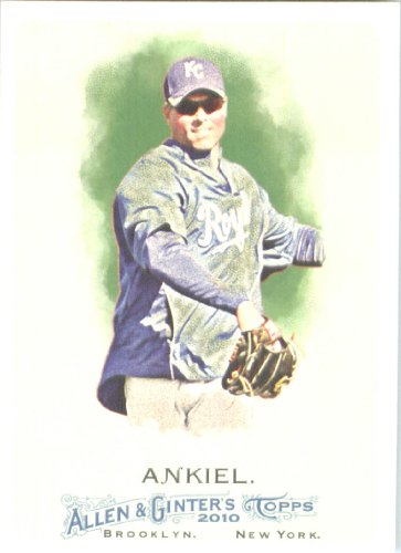 2010 Topps Allen & Ginter Baseball Card # 233 Rick Ankiel - Kansas City Royals - MLB Trading Card in Screwdown Case
