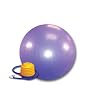 55cm Purple Burst Resistant Yoga/Exercise Ball with Foot Pump (SPECIAL PRICE!)