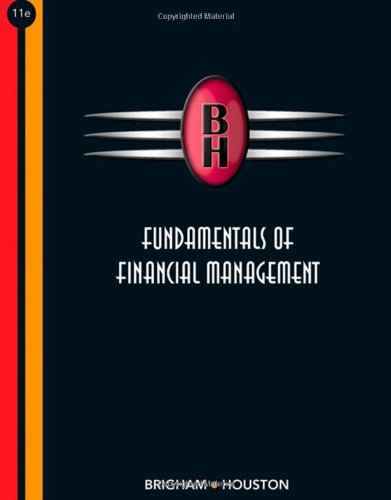image of Fundamentals of Financial Management (with Thomson ONE - Business School Edition)