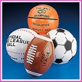 12 pc. Inflatable Sport Ball Assortment