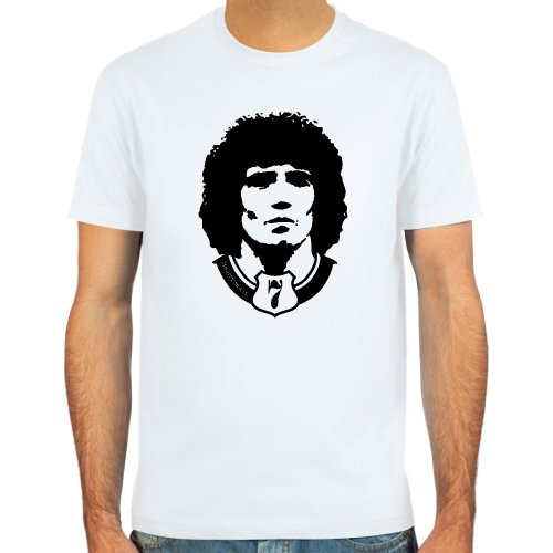 T-Shirt Kevin Keegan ::: Farbauswahl: skyblue, sand, weiß oder deepred ::: Fußball-Kult