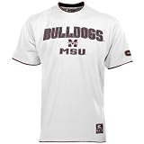 Mississippi State Bulldogs White Youth Double Layer T-shirt