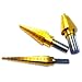 Tools & Hardware : Pro-Grade TITANIUM 3-Piece Step Drill Bit Set - 28 Sizes in One Set!