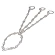 Slave Braclets Silver Rainbow Gemstones Jewelry (brclt212a)