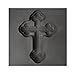 Large - Botonee Cross 3D Graphite Ingot Mold for Precious Metal Casting Gold Silver Copper Melting
