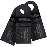 Rockwell RW9122.3 Sonicrafter 1-3/8-Inch Universal End Cut Blade, 3-Piece