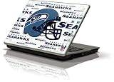 Skinit Seattle Seahawks - Blast White Vinyl Skin for Generic 12in Laptop (10.6in X 8.3in)