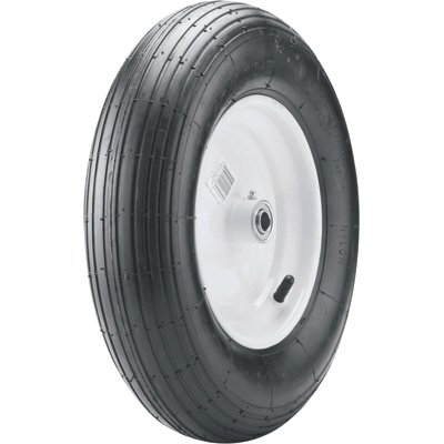 Marathon Tires Wheelbarrow Assembly, 5/8in. Bore 