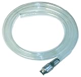 Premium-Grade Jiggler - Shaker Siphon Hose - Aluminum Siphon End - 60 x 1/2- Move Liquids without Pumping