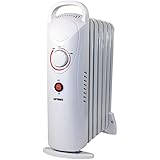 Optimus H-6003 Portable Oil Filled Radiator Heater, Mini, 16 x 6 x 15 inches