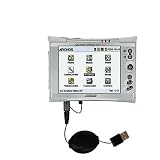 Retractable USB Cable for the Archos AV320 with Power Hot Sync and Charge capabilities - Gomadic Brand w/ TipExchange Technology