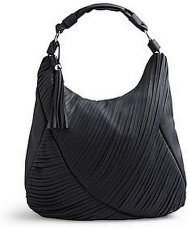 Kardashian Kollection 'Fringe Feature' Hobo Bag, Black