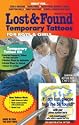 Lost & Found Temporary Tattoos - KIDS - CHild Safety Product