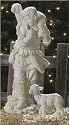2-Piece Shepherd & Lamb Christmas Nativity Figure Set 23.75"