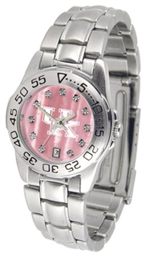 NIB Kentucky Wildcats UK NCAA Womens Sport Watch Pearl