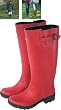 Premium Wellington Boots Red
