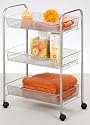 Etagen Rollwagen Bad Mesh Badregal Ablage Regal #205