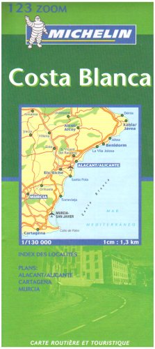 City Travel Guides Discounted  Livres : Carte routière : Costa Blanca