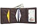 Big Skinny Men's Leather Super Skinny Bi-fold Wallet