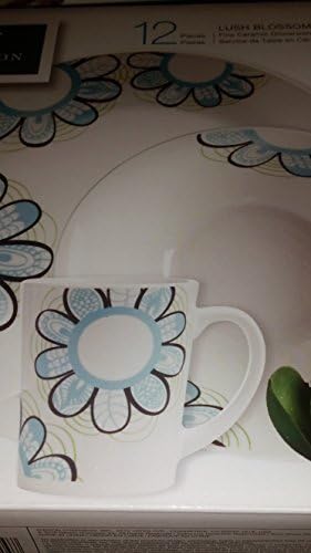 Supreme Quality Gibson 12 Piece Lush Blossom Dinnerware (Set for 4)