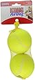 KONG Squeaker Tennis Balls, Large Dog Toy, 2-Pack