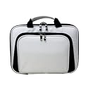 Samsung N120 10.1-Inch Netbook CaseCrown Premium Double Memory Foam Laptop Case with Front Pocket (Nylon White)