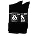 Mens Black Socks (10 Pack) FM▒ Smart, Comfortable, Breathable Mens Socks, Size US 7-12