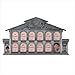 Pewter School House 13-Photo Frame - Style 32243