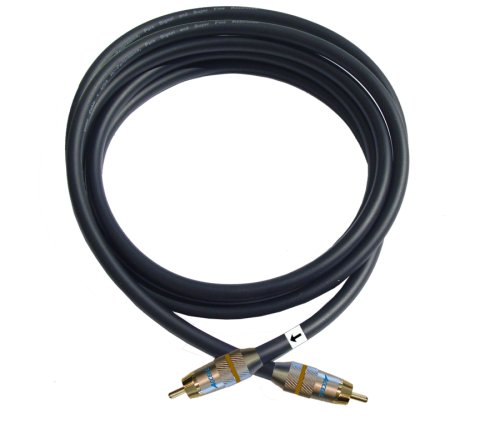 Accell B035C-012B UltraAudio Subwoofer Cable (12 Feet)