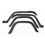 Rugged Ridge Jeep Replacement and Oversized Fender FlaresFactory Replacement Fender Flare KitJeepWrangler1987 to 1995(YJ) 4 Piece Kit with Hardware