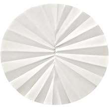 Whatman 10300145 Quantitative Folded Filter Paper, 4-12 Micron, Grade 589/2-1/2, 150mm Diameter (Pack of 100)