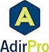 AdirPro Mini Prism System with Center Vial - Heavy Duty Copper-Coated Prism with S-Hook and Bracket - Compatible with Trimble, Sokkia, Topcon, Leica, Nikon, Penta & More