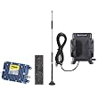 Wilson Electronics 801212 Cell Phone Signal Booster Kit for Vehicles + Wilson 301146 Phone Cradle with Dual Band Antenna