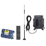Wilson Electronics 801212 Cell Phone Signal Booster Kit for Vehicles + Wilson 301146 Phone Cradle with Dual Band Antenna