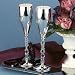 Bride & Groom Stemmed Flutes