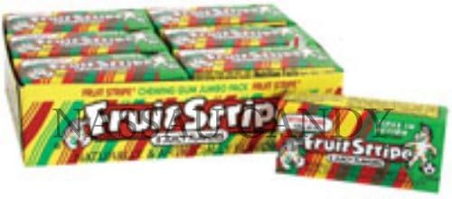 Fruit Stripe Gum Fruit Stripe Bubble Gum - Original, Pack Of 12