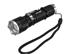Gree 5 Mode 900LM Lumens Adjustable Focus Handheld Flashlight Torch Lamp Torch for Traveling Fishing