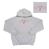 USC Trojans NCAA Youth "JV" Hooded Sweatshirt (Heather Grey) (X-Large)