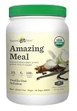 Amazing Grass Amazing Meal Vanilla Chai, 12.4-Ounce Tub
